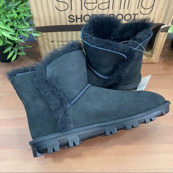 Kirkland Signature Shearling Short Boots Size 7 - Picture 1 of 5